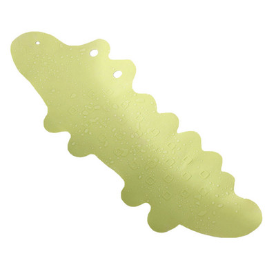 Prostirka za kadu Ekološka dugačka podloga za tuširanje Slatka crtana podloga za tuširanje u obliku krokodila Dječja vakuumska podloga za kadu Kupaonski proizvod