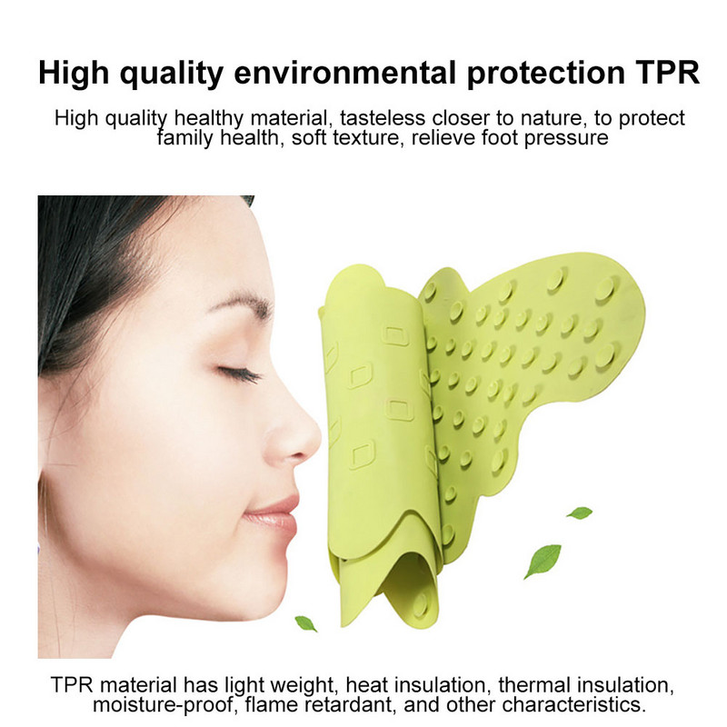 Prostirka za kadu Ekološka dugačka podloga za tuširanje Slatka crtana podloga za tuširanje u obliku krokodila Dječja vakuumska podloga za kadu Kupaonski proizvod