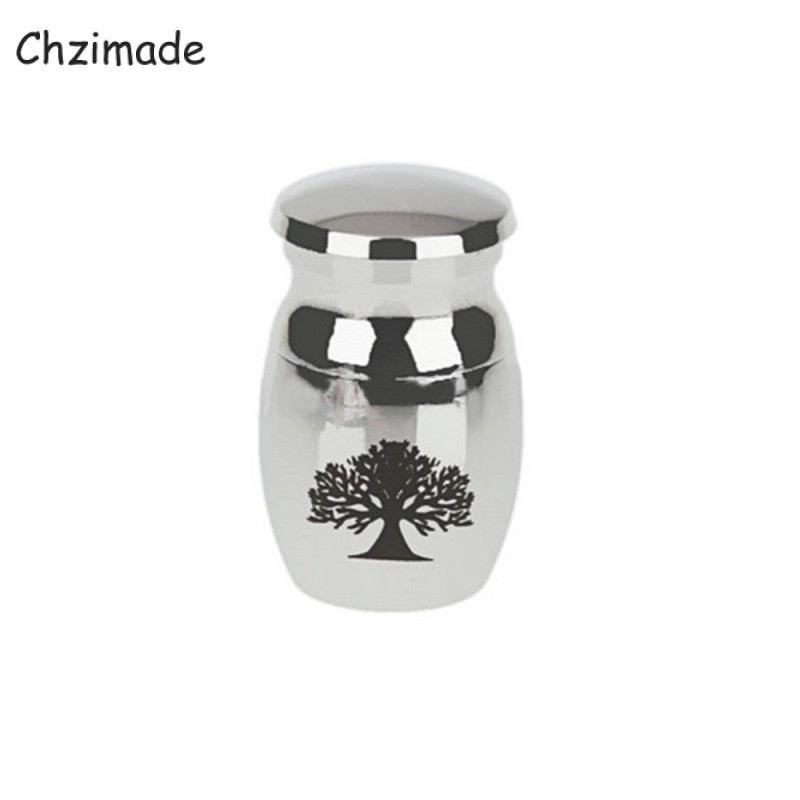 Chzimade Always In My Heart Urne od nehrđajućeg čelika Kućni ljubimci Pepeo za kremiranje pasa Urna Spremnik za uspomene Columbarium Spomenici kućnim ljubimcima