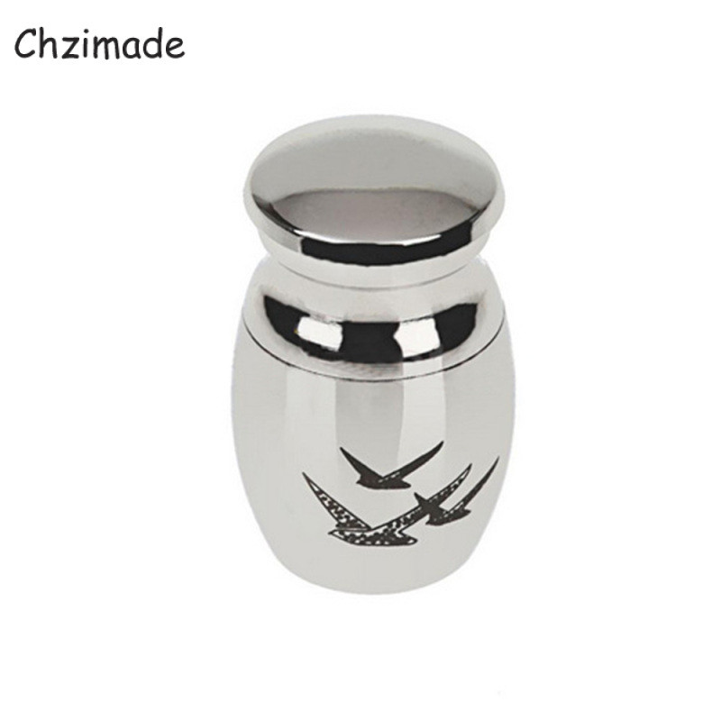 Chzimade Always In My Heart Urne od nehrđajućeg čelika Kućni ljubimci Pepeo za kremiranje pasa Urna Spremnik za uspomene Columbarium Spomenici kućnim ljubimcima