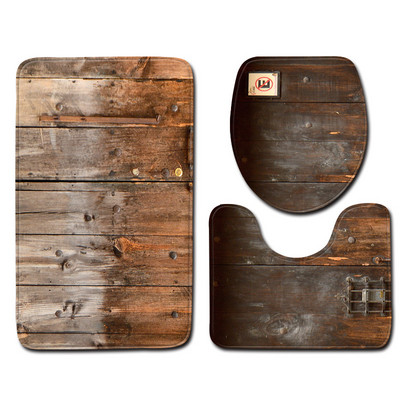 Morska zvijezda Kornjača WC školjka Trodijelna vrata Kupaonski tepih Vodootporni kupaonski tepisi Navlaka za WC sjedalo Podna prostirka Kupaonski dekor