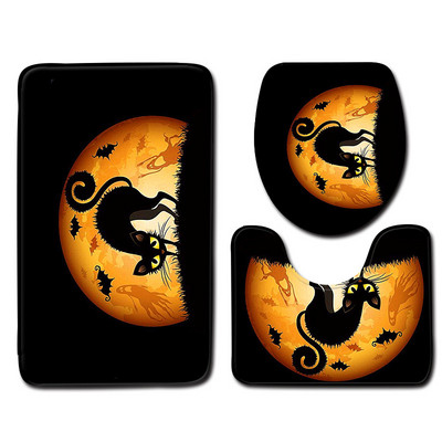 Morska zvijezda Kornjača WC školjka Trodijelna vrata Kupaonski tepih Vodootporni kupaonski tepisi Navlaka za WC sjedalo Podna prostirka Kupaonski dekor