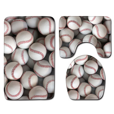 Morska zvijezda Kornjača WC školjka Trodijelna vrata Kupaonski tepih Vodootporni kupaonski tepisi Navlaka za WC sjedalo Podna prostirka Kupaonski dekor