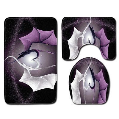 Morska zvijezda Kornjača WC školjka Trodijelna vrata Kupaonski tepih Vodootporni kupaonski tepisi Navlaka za WC sjedalo Podna prostirka Kupaonski dekor