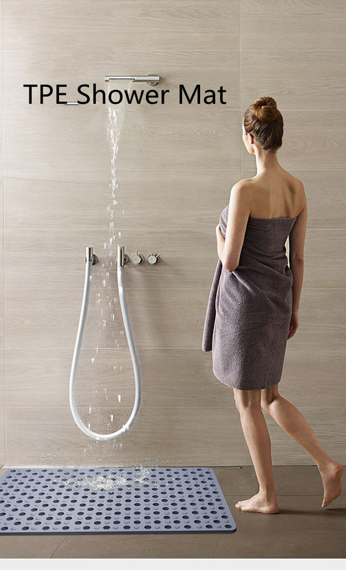 Neklizajuća kupaonska podloga za tuš Sigurnosna usisna kadica WC Podloga za noge Djeca Starija Podna prostirka protiv pada Ekološki neukusan