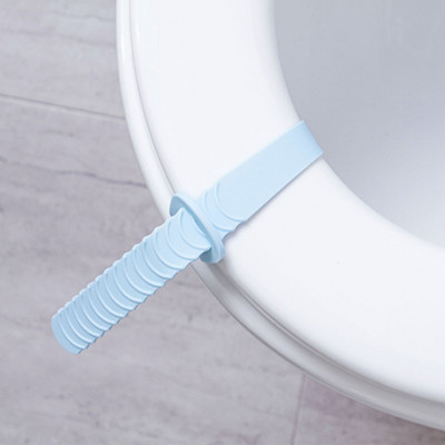 Atnaujinta sustorėjusi tualeto sėdynės pagalvėlė silikoninė rankena tualeto sėdynės užvalkalas žiemos šiltas universalus skalbimo mašinos tualeto užvalkalas