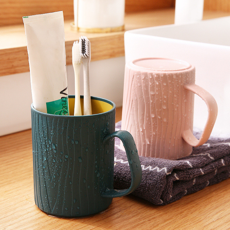 Čaše za kupaonicu Plastična vodica za ispiranje usta Šalica za kavu Čaj Šalica za vodu Kućna putovanja Jednobojni držač četkice za zube Šalica za piće Alati