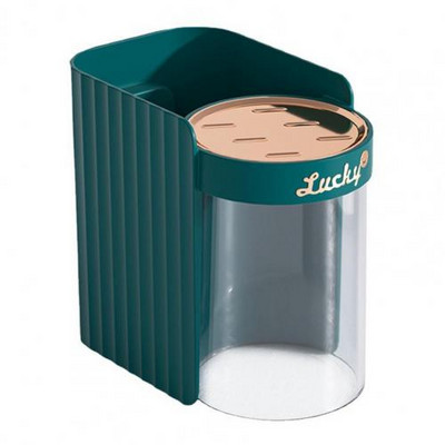 Zidna magnetska usisna četkica za zube Držač čaša kupaonica naopako češalj za asfalt pasta za zube police set za pranje čaša za grgljanje