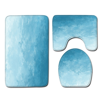 Prostirka za kupanje u kupaonici Vodootporna protiv klizanja Otisak zvjezdanog neba Set za tuš WC set prostirki Set upijajućih prostirki za noge Jastuk za WC sjedalo