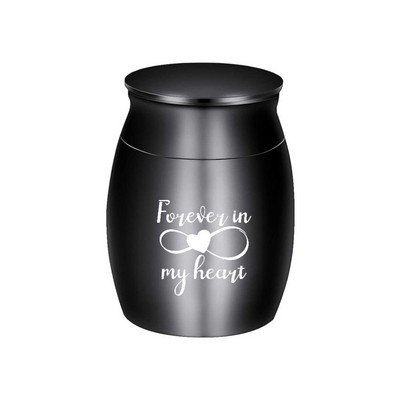 Novi dizajn Zlatno Srebrni kućni ljubimac Ljudski pepeo od aluminijske legure Urna za kremiranje Pogrebne urne za mačke, pse, životinje, ljubimce visoke kvalitete