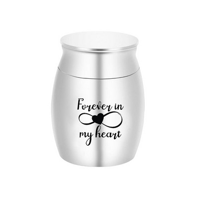 Novi dizajn Zlatno Srebrni kućni ljubimac Ljudski pepeo od aluminijske legure Urna za kremiranje Pogrebne urne za mačke, pse, životinje, ljubimce visoke kvalitete