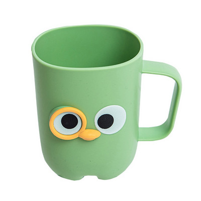 Jauka multfilma mutes skalojamā līdzekļa krūze Creative Food Klasificate Children Brushing Glass Plastmasas glāzīte zobu birstes glāzīte Vannas istabas veļas mazgājamās mašīnas piederumi