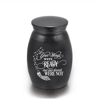 Male urne za uspomene za pepeo Mini urne za kremiranje aluminijske legure pas mačka ljubimac spomen kovčezi držač pepela