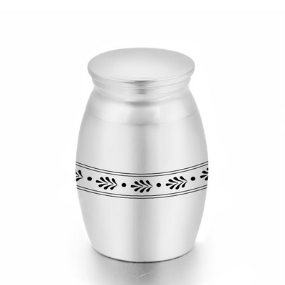 Male urne za uspomene za pepeo Mini urne za kremiranje aluminijske legure pas mačka ljubimac spomen kovčezi držač pepela