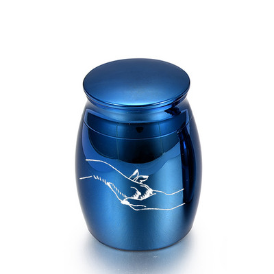 Mini kućni ljubimac urna za kremiranje pas i vlasnik uzorka držač pepela pogrebna posuda za kremiranje pet boja