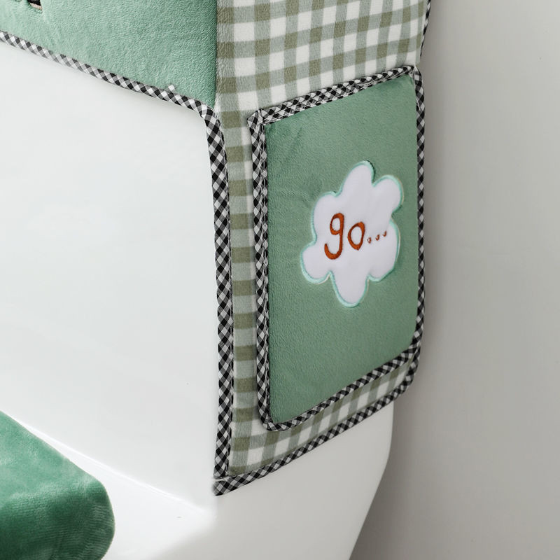 1/2/3 gab./komplektā Tualetes sēdekļa pārvalks Mājsaimniecības ūdensizturīgs 4 sezonu universāls tualetes spilvens tualetes paklāja pārklāja komplekts tualetes dekorēšana