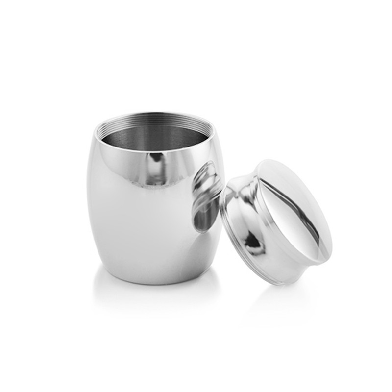 Mini mazs piemiņas zārks cilvēku pelniem Mājdzīvnieku alumīnija sakausējuma kremēšanas urnas Pelnu burka piemiņas pelnu turētājs 25x16Mm/30x40Mm