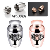 Maza pelnu urna — skaists dzīvības koks Mini kremācijas piemiņas urna, piemiņas pelnu urna bēru urna mājdzīvniekiem vai cilvēku pelniem