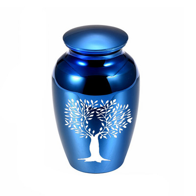 Maza pelnu urna — skaists dzīvības koks Mini kremācijas piemiņas urna, piemiņas pelnu urna bēru urna mājdzīvniekiem vai cilvēku pelniem