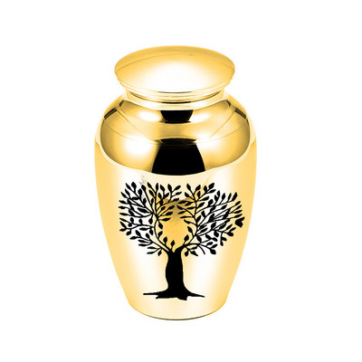Maza pelnu urna — skaists dzīvības koks Mini kremācijas piemiņas urna, piemiņas pelnu urna bēru urna mājdzīvniekiem vai cilvēku pelniem
