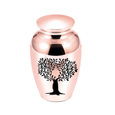Maza pelnu urna — skaists dzīvības koks Mini kremācijas piemiņas urna, piemiņas pelnu urna bēru urna mājdzīvniekiem vai cilvēku pelniem