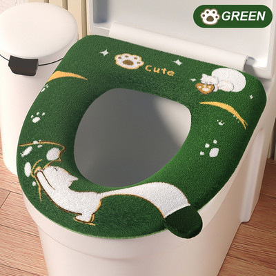Armas multikas kassi WC-istme kate Four Seasons Universal Plush soe WC-istme kaitseümbris koos käepidemega, mida saab eemaldada pestuna
