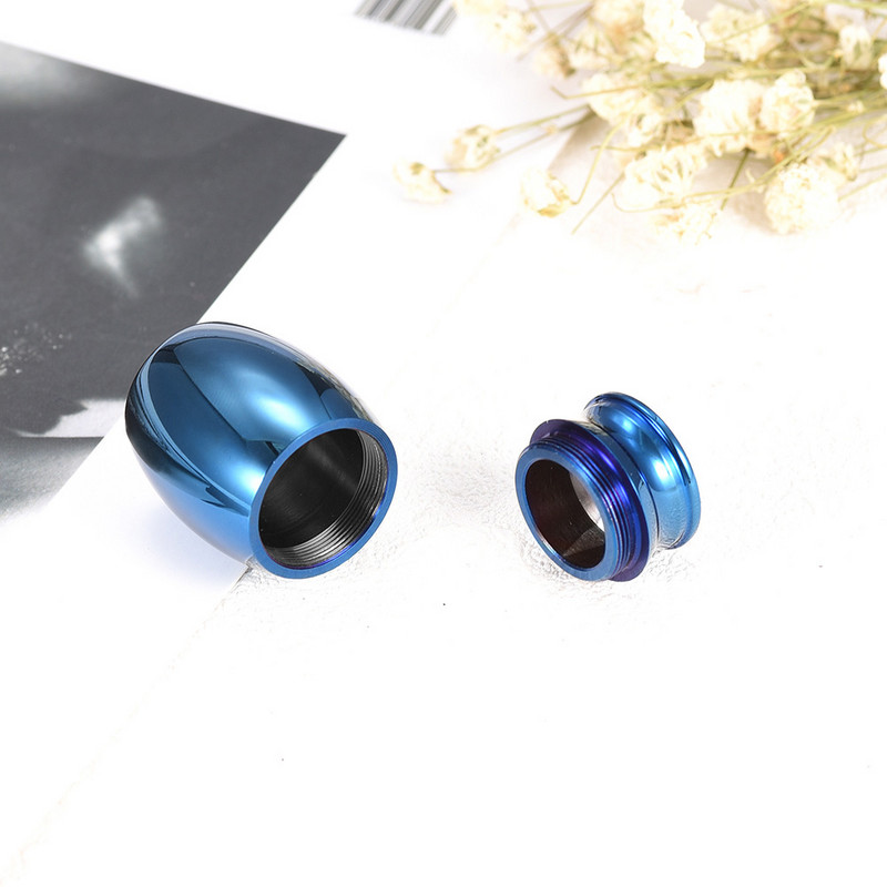 Plave urne za kremiranje ljubavnih anđeoskih krila za pepeo ljudi/kućnih ljubimaca korisne za sprovode, kućne prostore ili ukrase automobila, male male