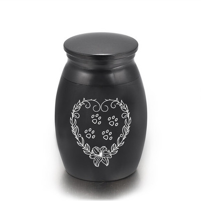 Visokokvalitetna prilagođena urna za kremiranje od nehrđajućeg čelika za pepeo kućnih ljubimaca Držač pogrebnog pepela za uspomenu - besplatno prilagođavanje