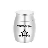 Man tevis pietrūkst — mazas piemiņas urnas cilvēku mājdzīvnieku pelniem Mini kremācijas pelnu urnas, izsmalcinātas un vieglas