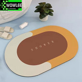 Super upijajuća kućna prostirka za kupaonicu Tepih Neklizajuća kupaonica Kuhinja Podne prostirke Kućna dnevna soba Ulazna vrata Dekorativna prostirka Periva prostirka