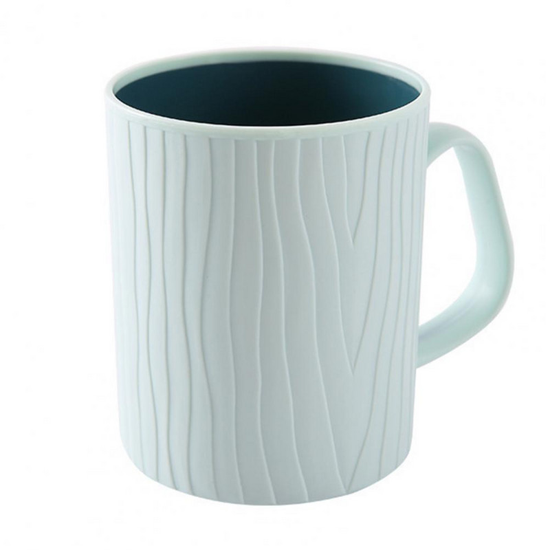 Modes suku tīrīšanas krūze ar rokturi Izturīgs ziemeļvalstu stila mazgāšanas istabas mutes skalojamais krūze Izturīgs mutes skalojamā līdzekļa kauss ikdienas dzīvei