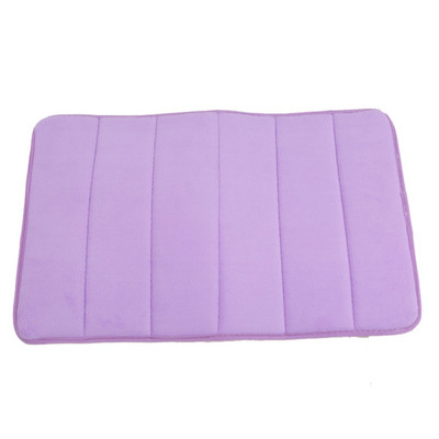 U-veida ūdeni absorbējošs putu vannas paklājiņš Tualetes paklājiņš Vannas istaba Koraļļu vilnas paklāja paklājs Neslīdošs grīdas tualete Mājas dekorsMājas