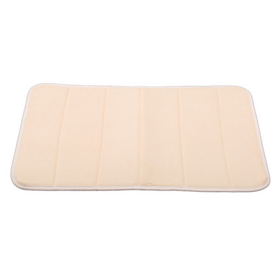 U-veida ūdeni absorbējošs putu vannas paklājiņš Tualetes paklājiņš Vannas istaba Koraļļu vilnas paklāja paklājs Neslīdošs grīdas tualete Mājas dekorsMājas