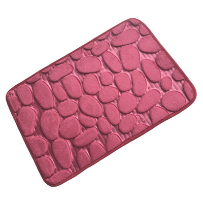 U-veida ūdeni absorbējošs putu vannas paklājiņš Tualetes paklājiņš Vannas istaba Koraļļu vilnas paklāja paklājs Neslīdošs grīdas tualete Mājas dekorsMājas