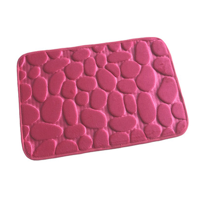 U-veida ūdeni absorbējošs putu vannas paklājiņš Tualetes paklājiņš Vannas istaba Koraļļu vilnas paklāja paklājs Neslīdošs grīdas tualete Mājas dekorsMājas