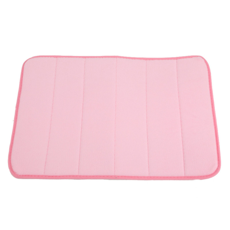 U-veida ūdeni absorbējošs putu vannas paklājiņš Tualetes paklājiņš Vannas istaba Koraļļu vilnas paklāja paklājs Neslīdošs grīdas tualete Mājas dekorsMājas