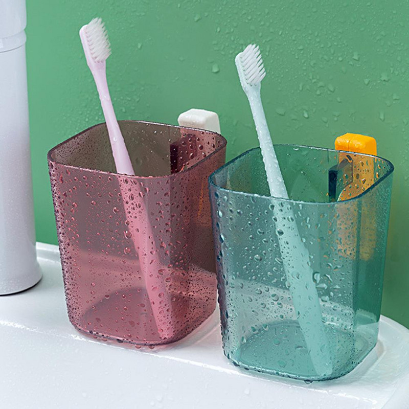 Čašica za pranje usta Praktična nesalomljiva zadebljana prijenosna kreativna čašica za pranje usta za spavaonice Šalica za četkicu za zube Šalica za četkicu za zube