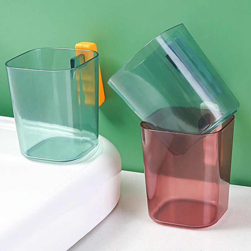 Čašica za pranje usta Praktična nesalomljiva zadebljana prijenosna kreativna čašica za pranje usta za spavaonice Šalica za četkicu za zube Šalica za četkicu za zube