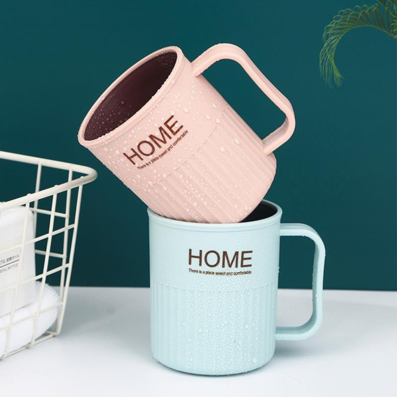 Creative Letter Čaša za četkicu za zube Kupaonske čaše Plastična čaša za ispiranje usta Držač četkice za zube Posuda za piće Alati