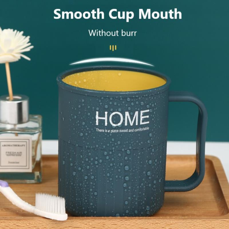 Creative Letter Čaša za četkicu za zube Kupaonske čaše Plastična čaša za ispiranje usta Držač četkice za zube Posuda za piće Alati