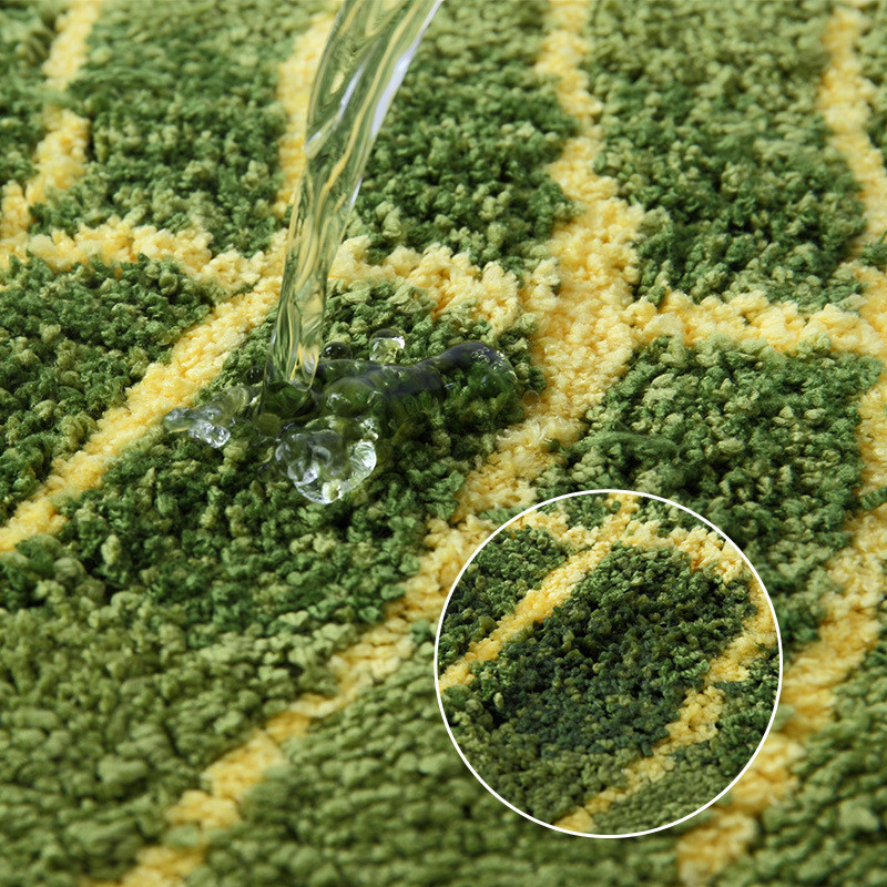 Prostirka za kupanje od listova banane Super mekana upijajuća prostirka za kupaonicu Protuklizna podna prostirka Ukrasna otirač za vrata Kuhinjska prostirka