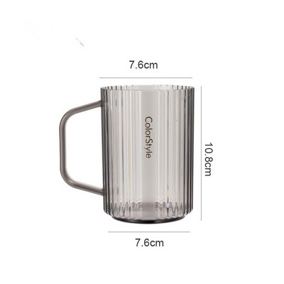 1PC čaša za pranje usta Plastična kućna hotelska putna držač četkice za zube Prijenosne jednostavne šalice za piće Kupaonski pribor