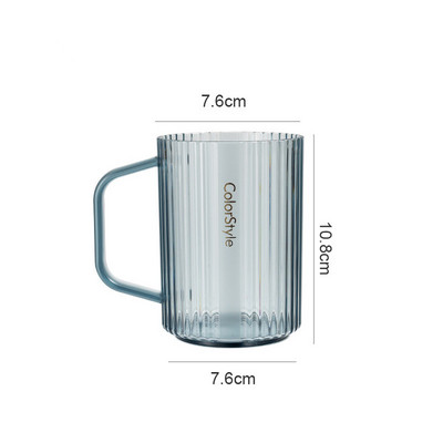 1PC čaša za pranje usta Plastična kućna hotelska putna držač četkice za zube Prijenosne jednostavne šalice za piće Kupaonski pribor