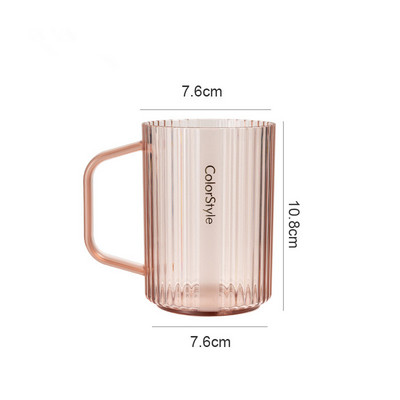 1PC čaša za pranje usta Plastična kućna hotelska putna držač četkice za zube Prijenosne jednostavne šalice za piće Kupaonski pribor