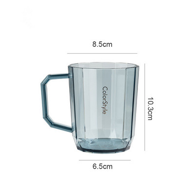 1PC čaša za pranje usta Plastična kućna hotelska putna držač četkice za zube Prijenosne jednostavne šalice za piće Kupaonski pribor