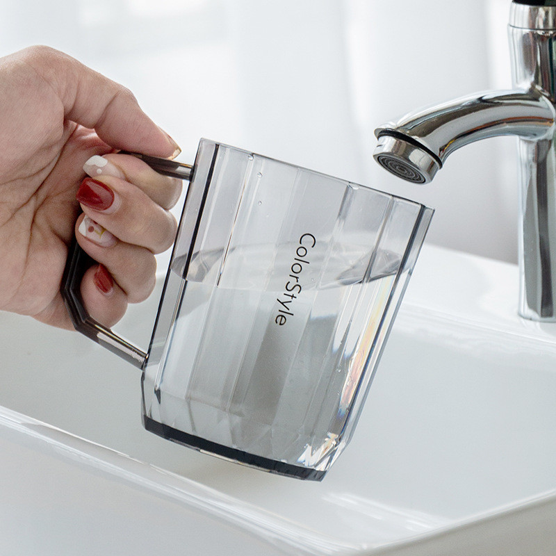 1PC čaša za pranje usta Plastična kućna hotelska putna držač četkice za zube Prijenosne jednostavne šalice za piće Kupaonski pribor