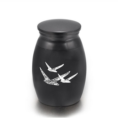 Wings of Love Eleganta mini kremācijas urna cilvēku/mājdzīvnieku pelniem — skaista un mūžīga urna, lai godinātu savu mīlestību
