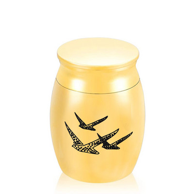 Wings of Love Eleganta mini kremācijas urna cilvēku/mājdzīvnieku pelniem — skaista un mūžīga urna, lai godinātu savu mīlestību