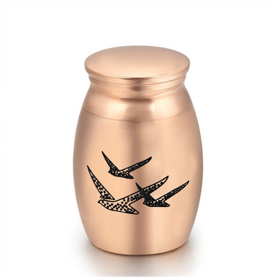 Wings of Love Eleganta mini kremācijas urna cilvēku/mājdzīvnieku pelniem — skaista un mūžīga urna, lai godinātu savu mīlestību