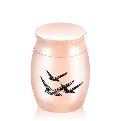 Wings of Love Eleganta mini kremācijas urna cilvēku/mājdzīvnieku pelniem — skaista un mūžīga urna, lai godinātu savu mīlestību